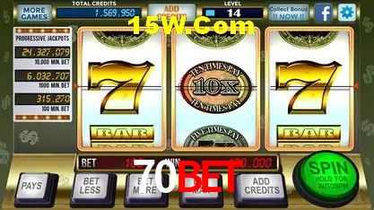 Recursos de Bônus 70Bet